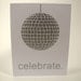Celebrate Disco Ball Card