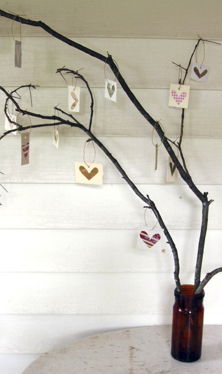 alternative guest book- 50 wish tree cards