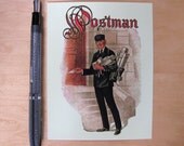 Classic American Postman postcard set, pack of 5