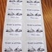To Get a Letter, Write a Letter stickers, set of 8 - square