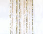 Backdrop - Tissue Garland - Wedding - 6 ft. W x 6 ft. L