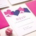 Vegas Wedding Invitation Sample - Chic Vegas Destination Wedding Invitation - Vegas Theme Wedding Invitations