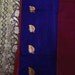 Recycled Art Silk Fat Quarter Vintage Sari Scrap Indian Used Craft Home Decor Fabric 3 Pcs- SCR296