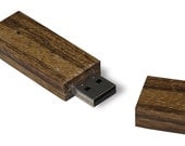 Wooden usb memory stick