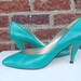 Teal Leather Bandolino Pumps - Heels - Green - Spring - Summer - Bandolino - Italy - size 9