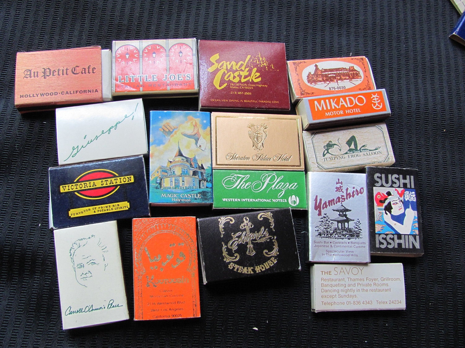 vintage matches
