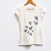 Aerodynamic. Origami, Paper Planes, Constellation Tshirt, Women in Natural, Organic Cotton Tee