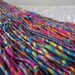 BOGO Sale ....  Electric Rainbows Corespun Handspun Yarn 150g 7wpi 79m
