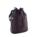 Black canvas bag / women / backpack / tote / purse / Draw string / hurood