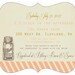Linen Ornate Vintage Wedding Shower Invitation - Ask for private sale for how many you are needing