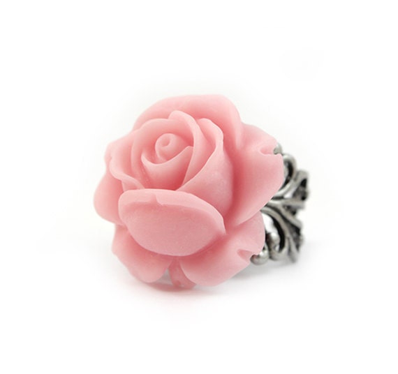 Pink Rose Ring - Rosana