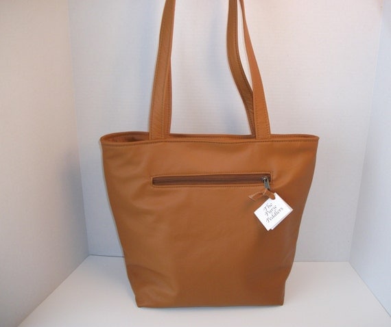 Leather Tote Bag Purse made in the USA by thepursepeddlers