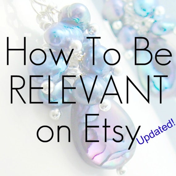 Etsy Relevancy Search Explained How To Be by CindyLouDoesStats