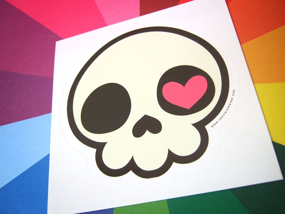 Caramelaw logo sticker