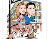 Caricature Save the Dates - Cards, Magnets, and Invitations