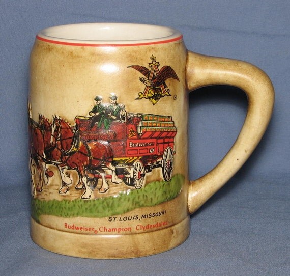 1982 budweiser stein
