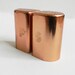 Mid Century Copper Salt and Pepper Shakers
