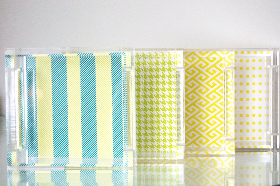 Lucite Tray - 5 x 5 Square