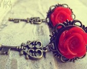 Miss Scarlett - Choose your size from 10g (2.5mm) to 1" (25mm) plugs for stretched ears