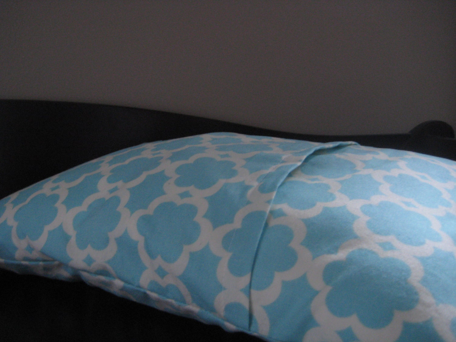 Toddler Sized Pillow Case in Tarika Blue