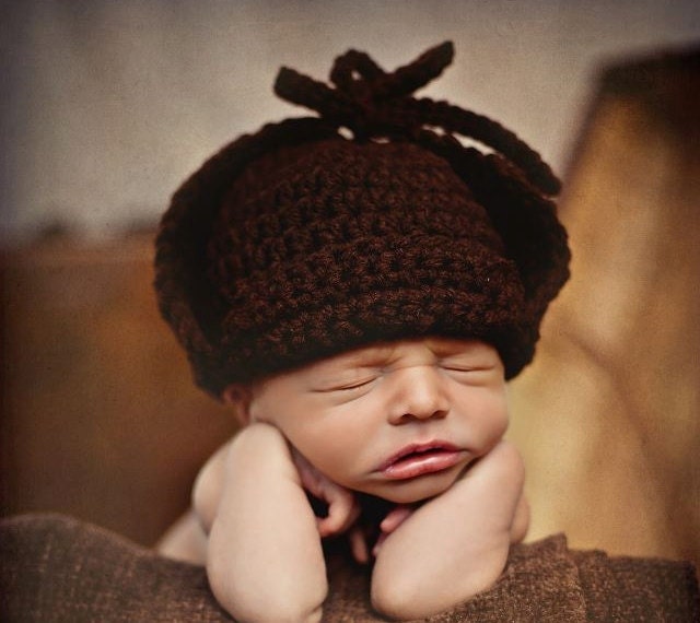Pattern Sherlock Holmes Hat