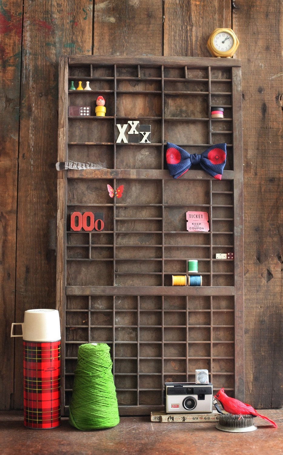 V I N T A G E hamilton letterpress drawer