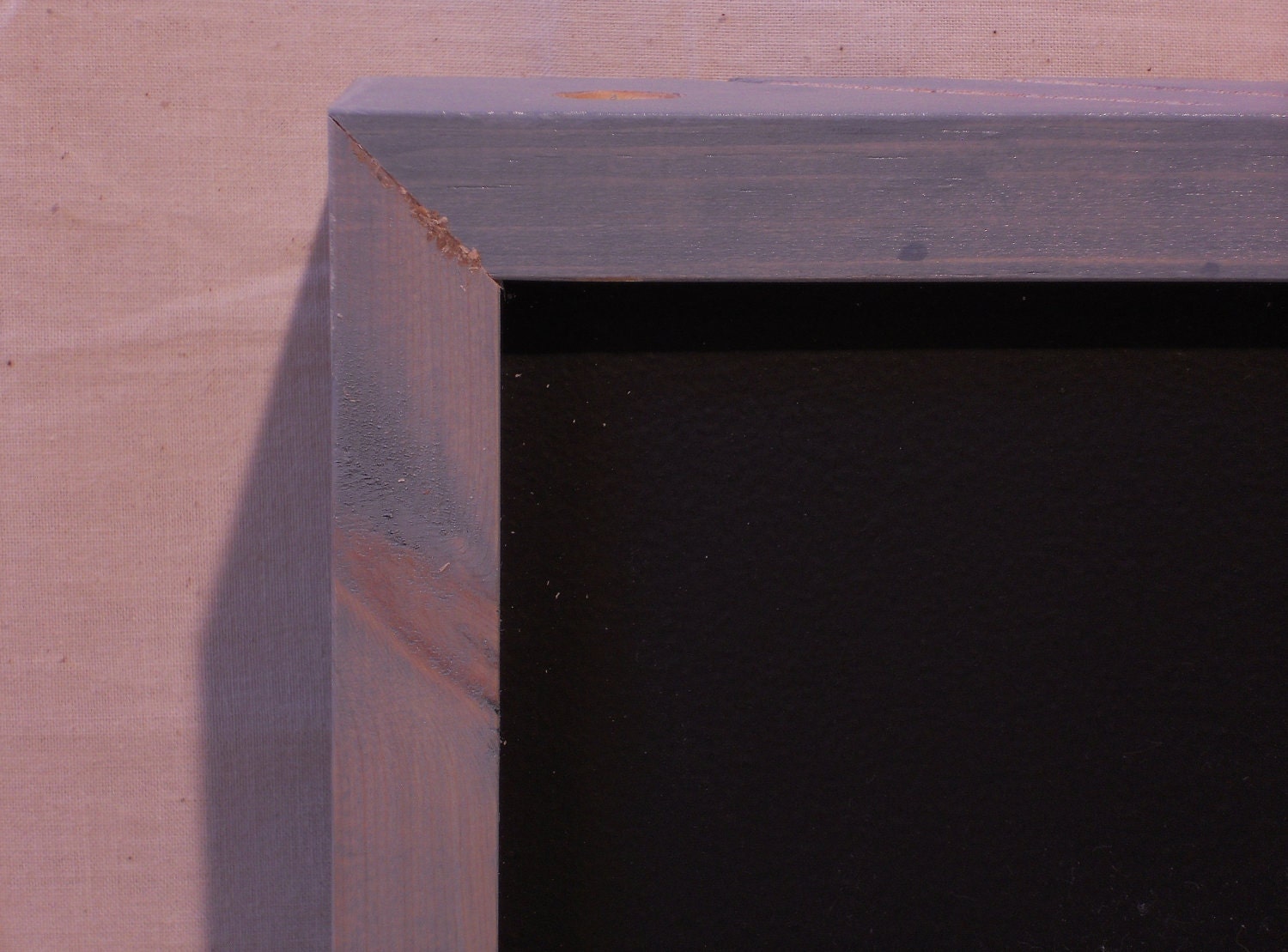 Festive knife holder with intergrated chalk board