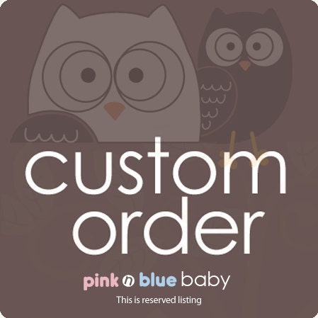 Custom Order for gavinscojo