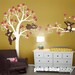 Wall Decals, Swirly Tree with Lovely Teddy Bears, Nursery Kids Wall Decal