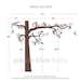 Baby Nursery Kids Wall decor : Big Giant Swirly Tree with birds - Nursery Baby Kids Wall Decal