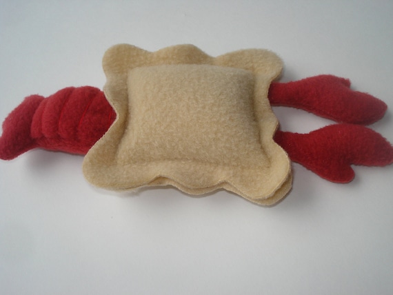 Lobster Ravioli Cat Toy - Catnip