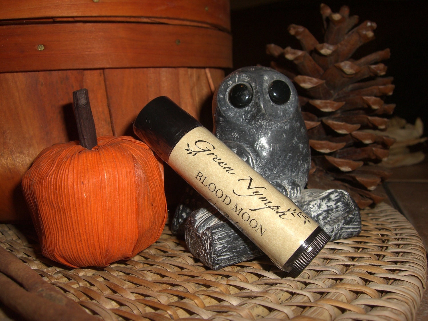 HALLOWEEN Lip Balm Collection by Green Nymph - One .15 oz Black Tube - Choose from 13 Flavors - SPOOKY, Tasty, and FUN