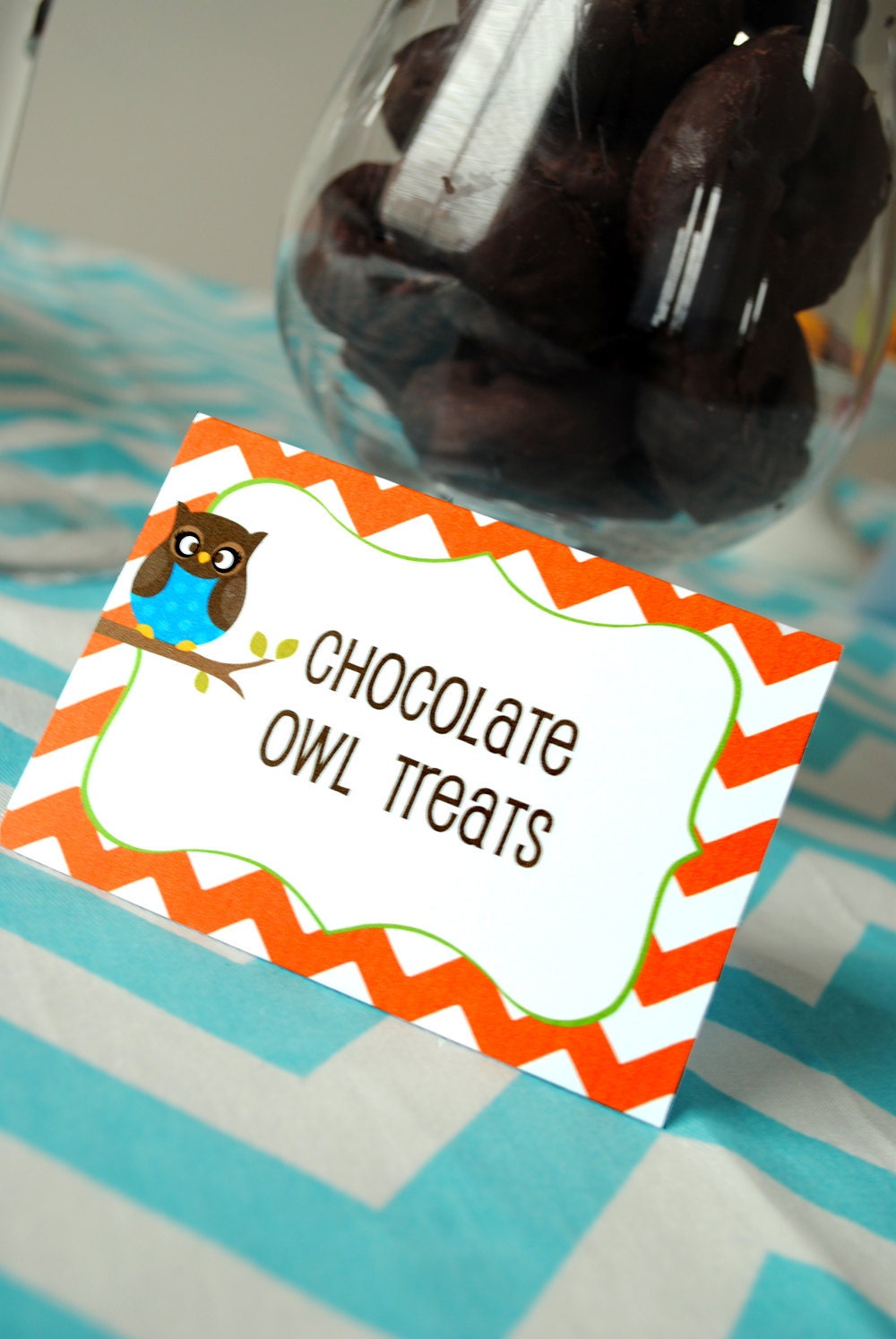 Owl Printable Party - Look WHOO collection FANCY LABELS by Itsy Belle Il_570xn