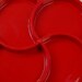 Vintage Red Dansk Gourmet Designs Mod Serving Tray