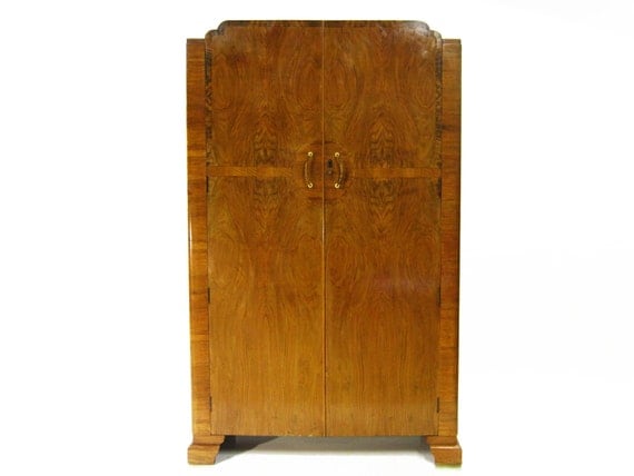Antique Art Deco Armoire