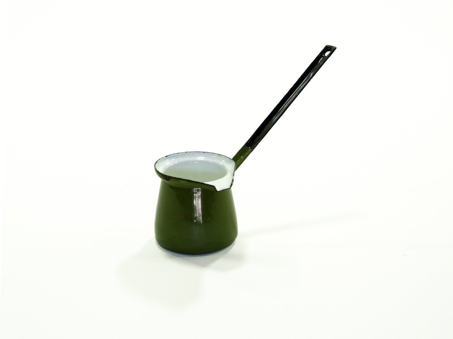 20% OFF - Vintage Green Turkish Pot