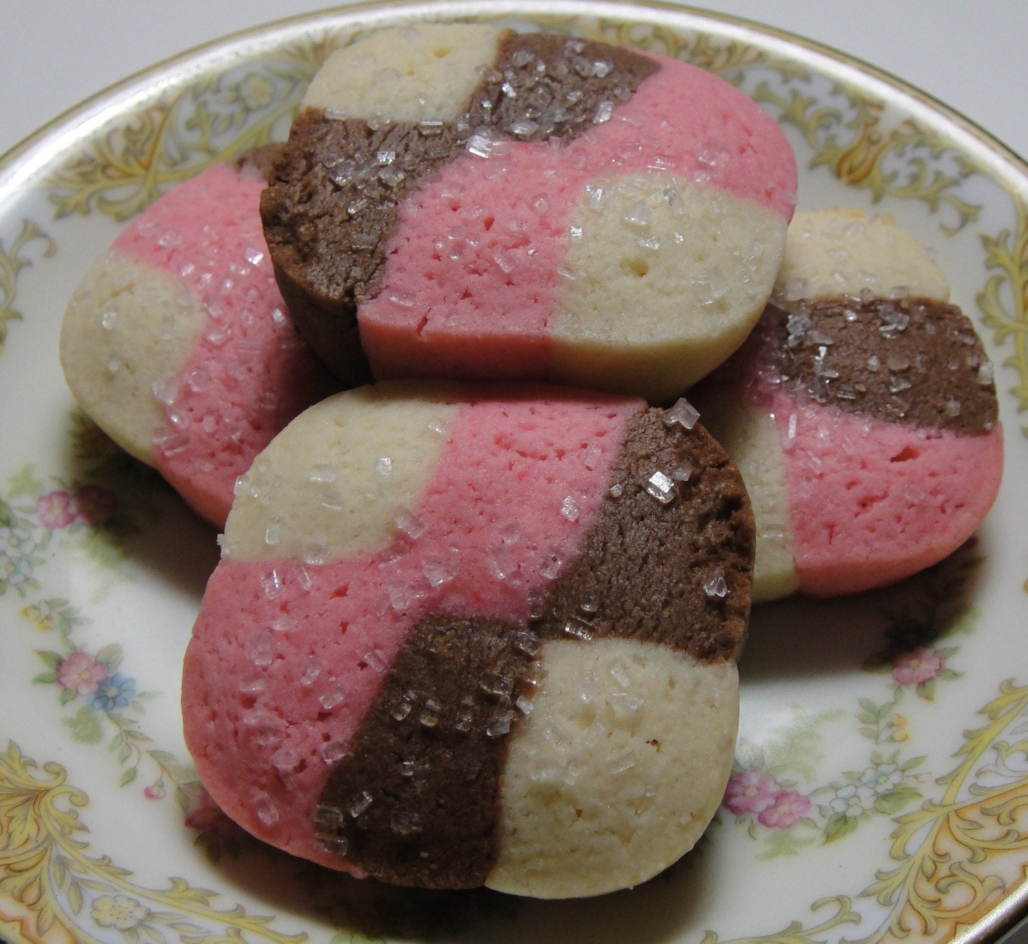 Neapolitan Spumoni Sugar Cookies (12)