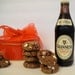 Guinness Chocolate Cookies - St Patrick's Day Gift Tin - Gourmet Beer Cookies - One Dozen