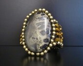 Tigers Eye Cuff (Leopard  Bracelet)