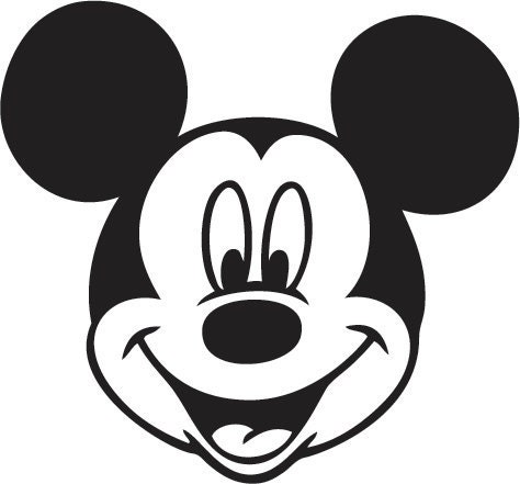 Custom Made Mickey Mouse Vinyl Sticker Decal 567, Car Decal, Bumper Sticker, Laptop Decal, Window Sticker