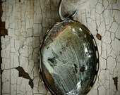 RESERVED for hairmetalhunny, Spring SALE Sulphur Butterfly series choker, Protocolias