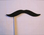 FELT Mustache On A Stick - English