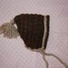 Undyed Alpaca Pixie Bonnet for Baby