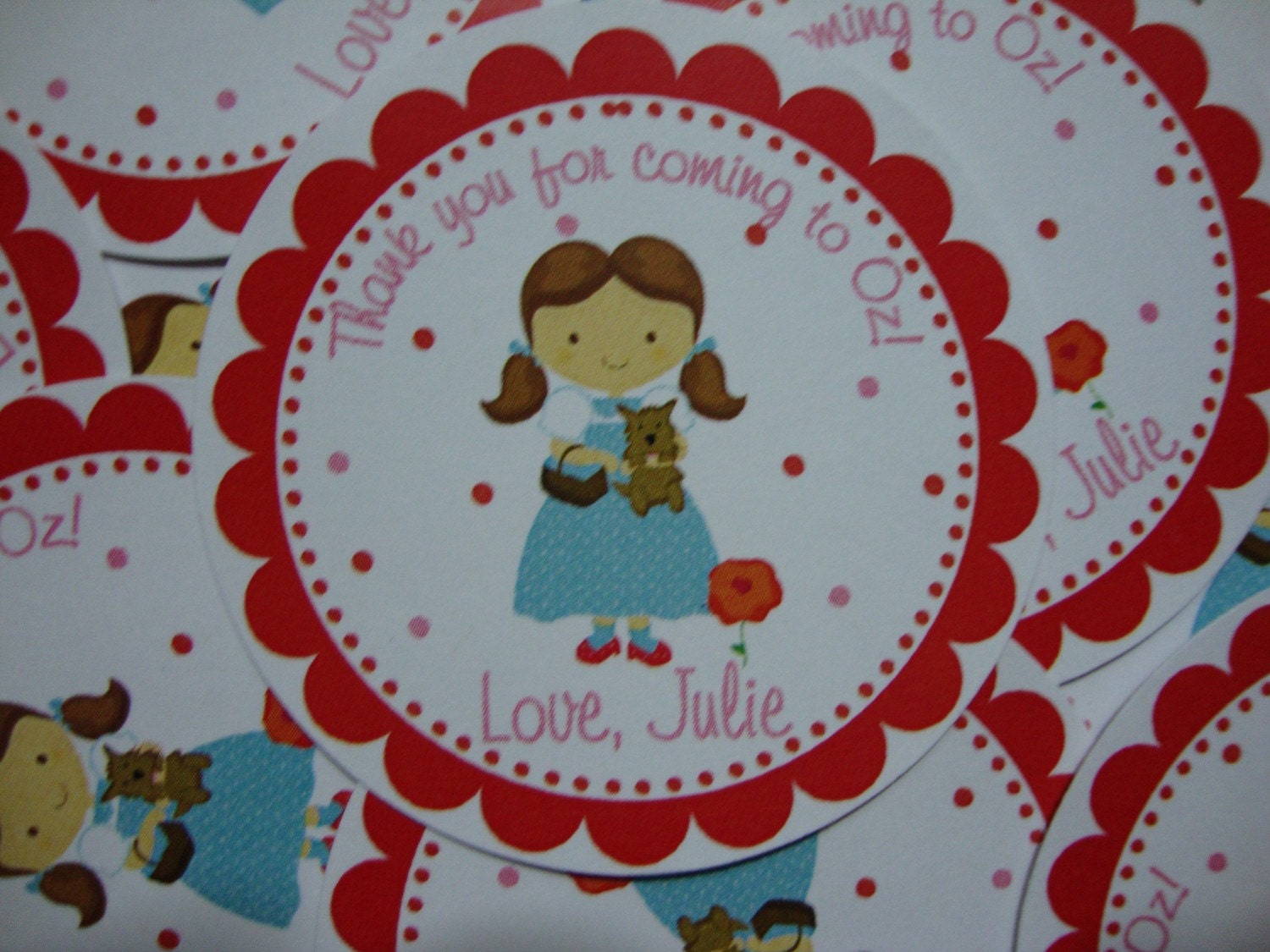 Dorothy Wizard of Oz Inspired Favor Tags Il_170x135