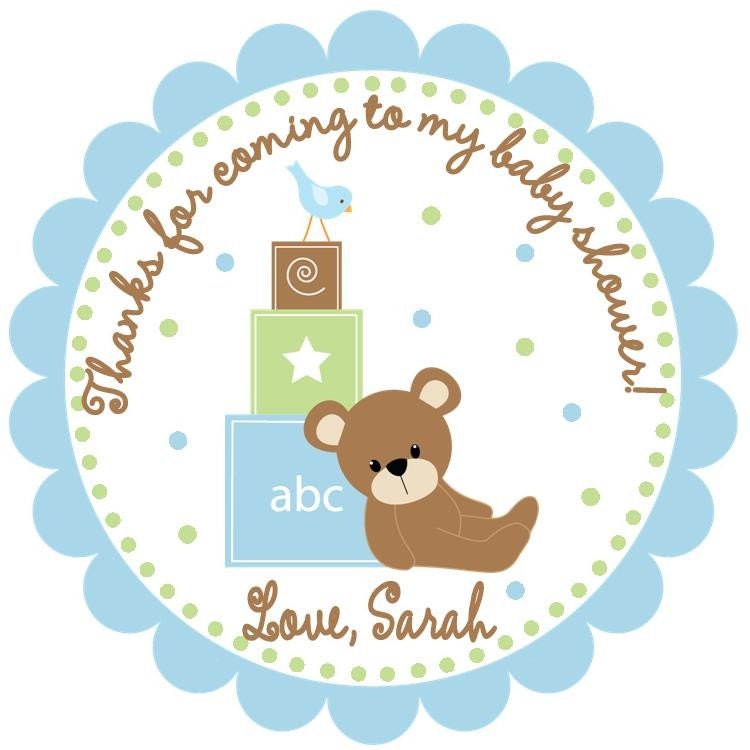 Baby Bear Baby Shower Favor Tags Il_170x135