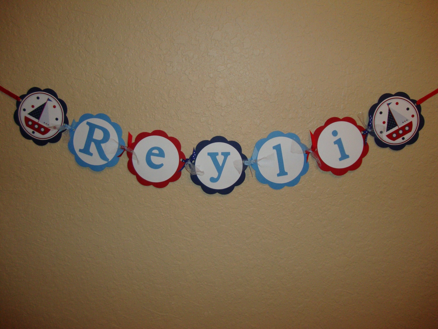 Nautical Custom Name Banner Il_170x135
