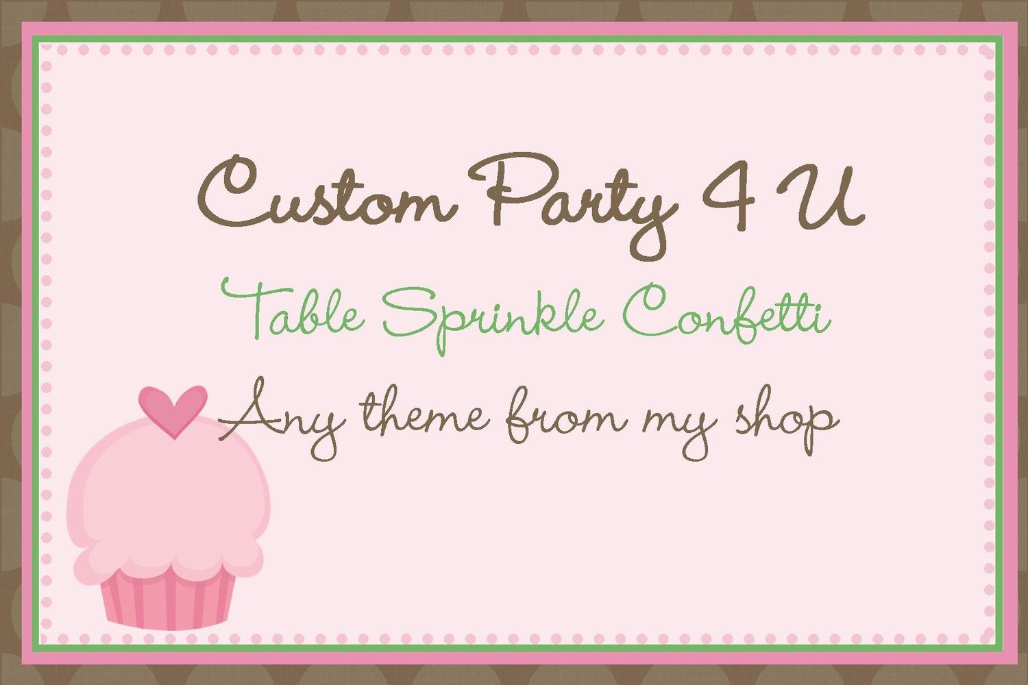 Table Confetti - ANY THEME from my shop Il_570xn