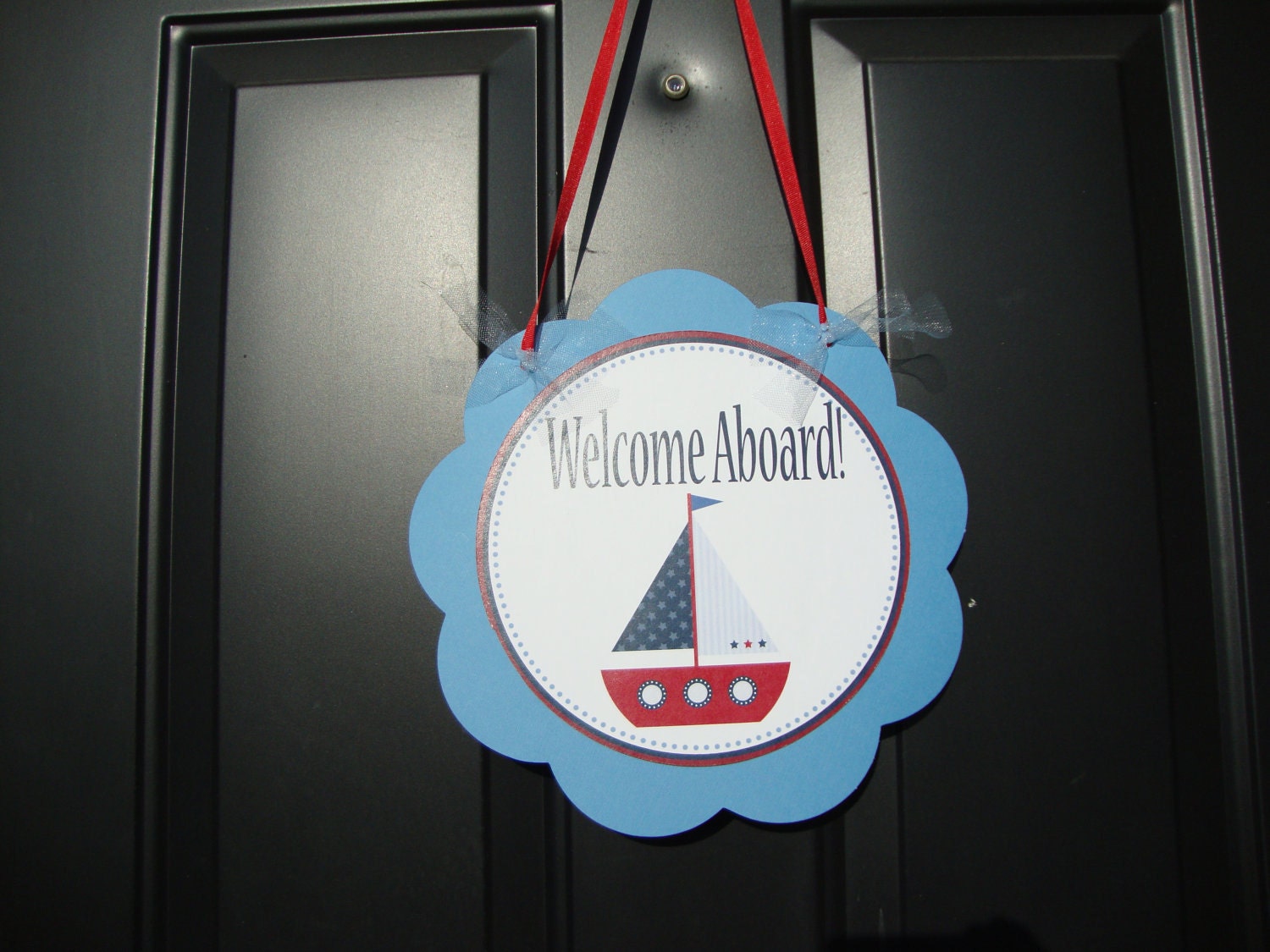 Nautical Custom Door Sign Il_570xn