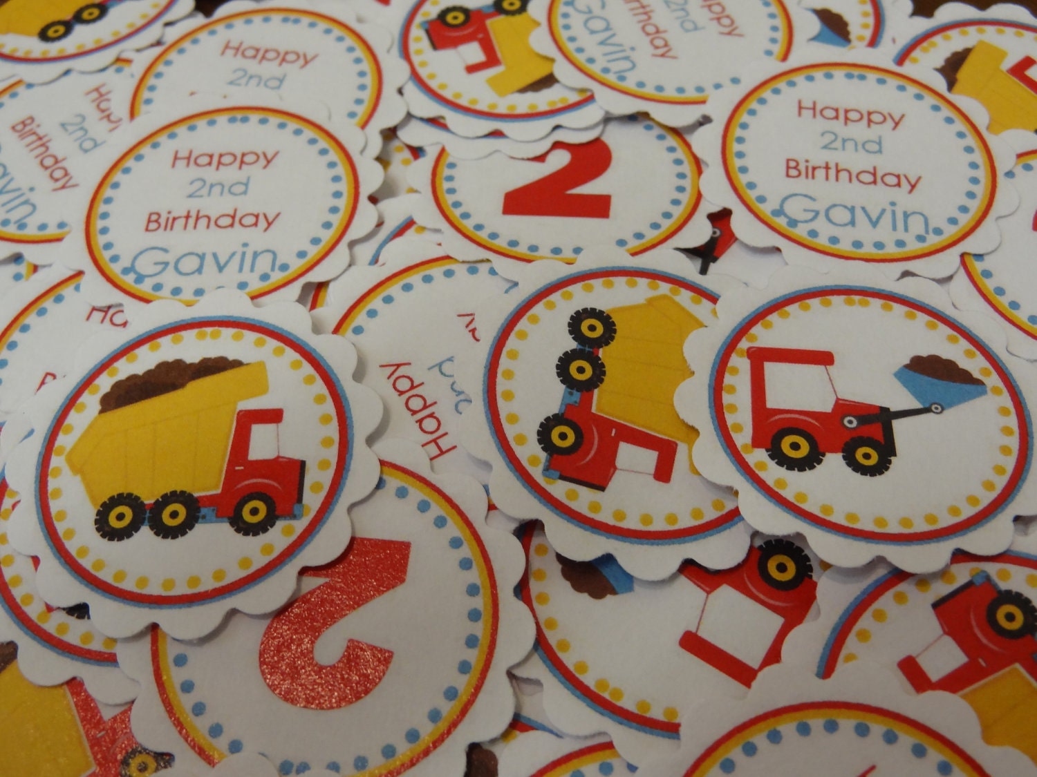 Adorable Dump Truck Table Confetti Il_570xn