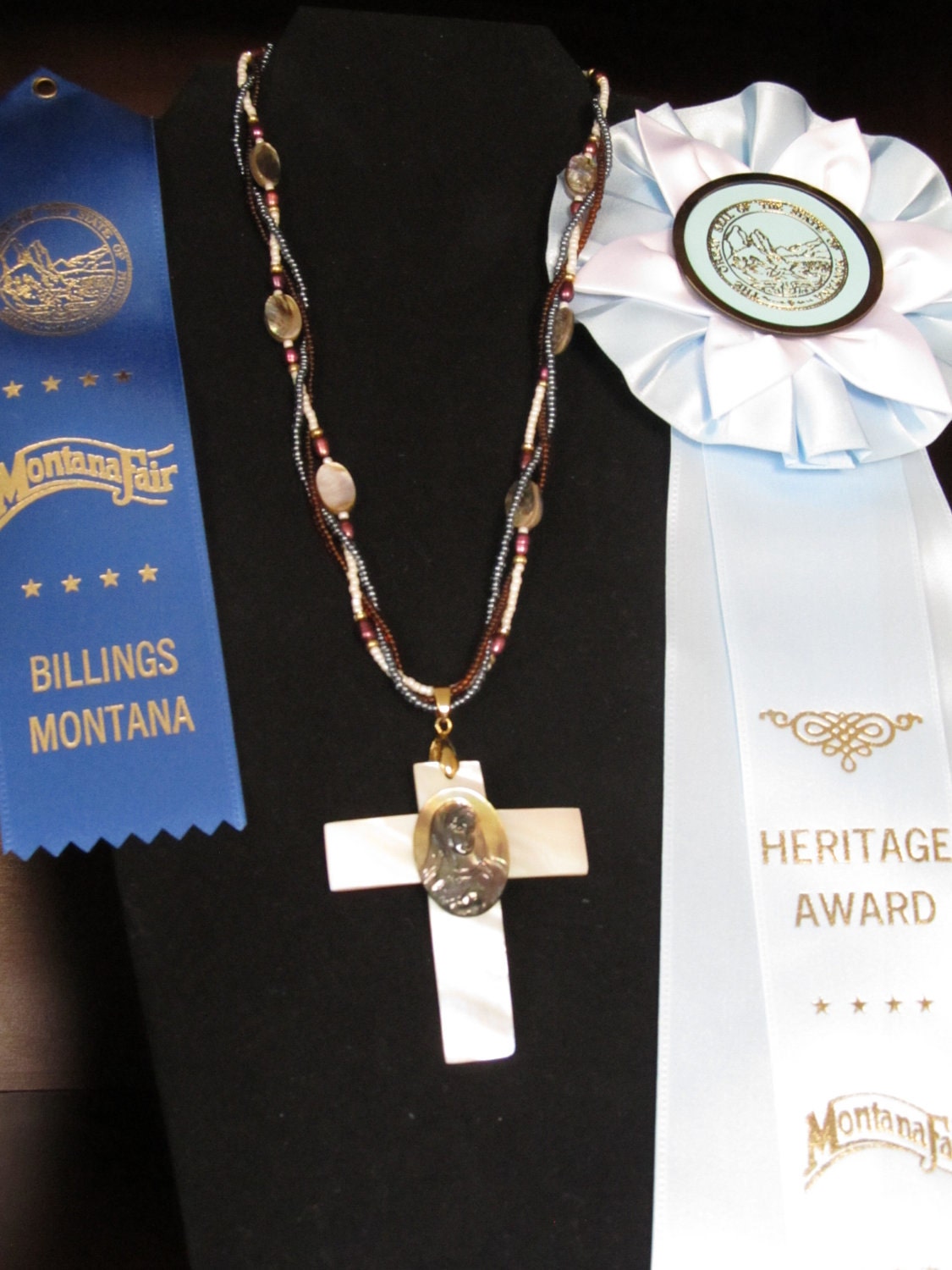 Spiritual cross necklace